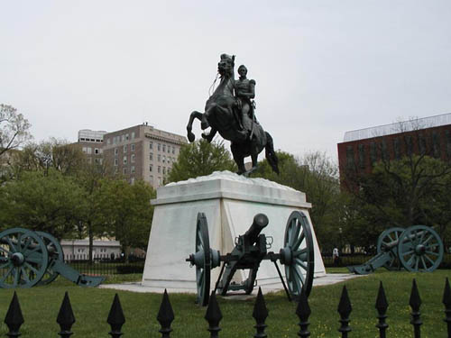 President Andrew Jackson in Washington DC