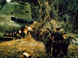 Evacuatie van troepen tijdens de Vietnamoorlog