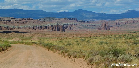 Cathedral Valley in Capitol Reef National Park
