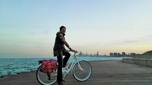 Chicago per fiets
