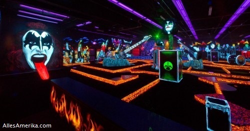 Kiss Monster Mini Golf in Las Vegas, Nevada