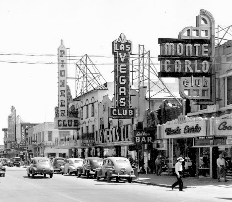 Las Vegas rond 1940