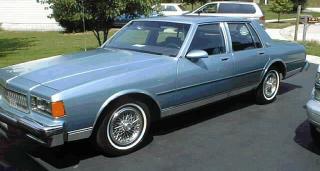 Amerikaanse auto: Chevy Caprice Classic uit 1986