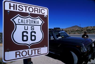 Route 66 in Californië