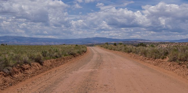 Hole in the Rock Road in Utah