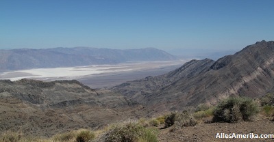 Uitzicht vanaf Aguerreberry Point over Death Valley