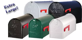 De extra grote US mailbox