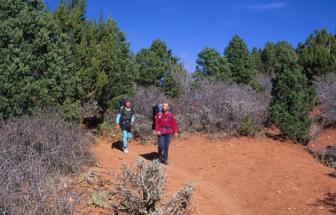 Wandelen in Bryce Canyon in Utah