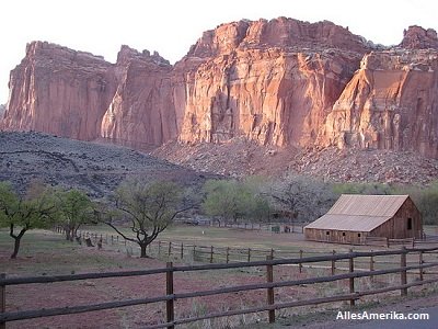 Boerderij in Capitol Reef National Park