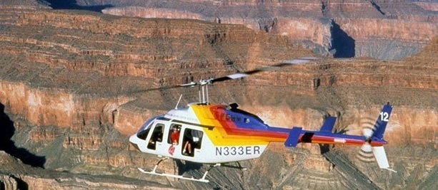 Helicoptervlucht over de Grand Canyon