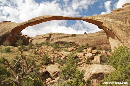 Landscape Arch in Arches National Park