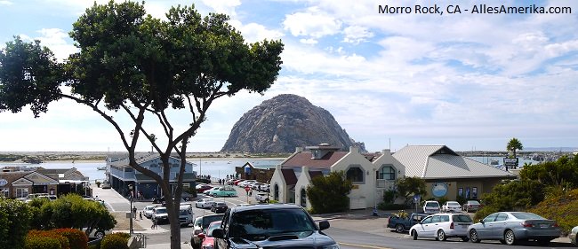 Morro Rock in California