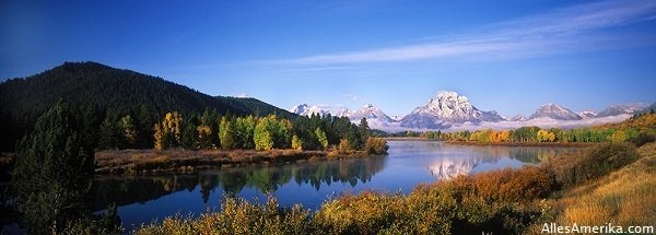 Oxbow Bend in Grand Teton National Park