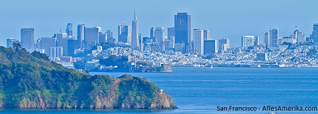 Skyline van San Francisco, California
