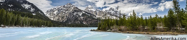 Taggart Lake in Grand Teton National Park