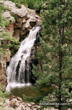 Jemez Falls in New Mexico