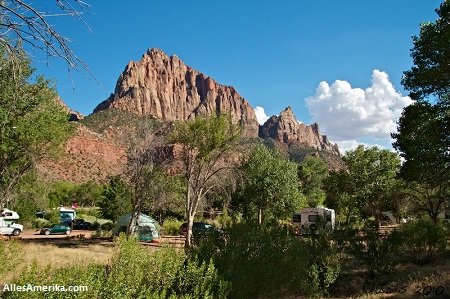 Zion camping